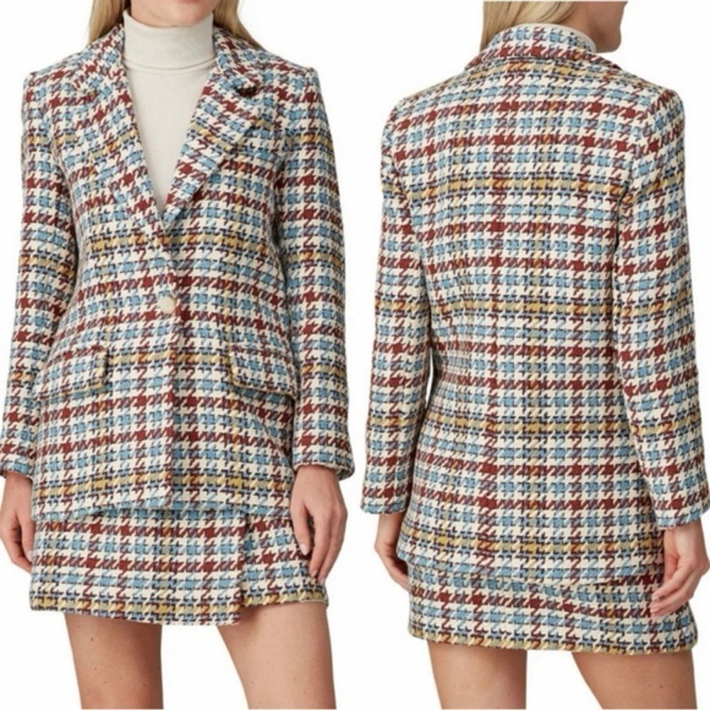 Waverly Grey Plaid Milly Blazer